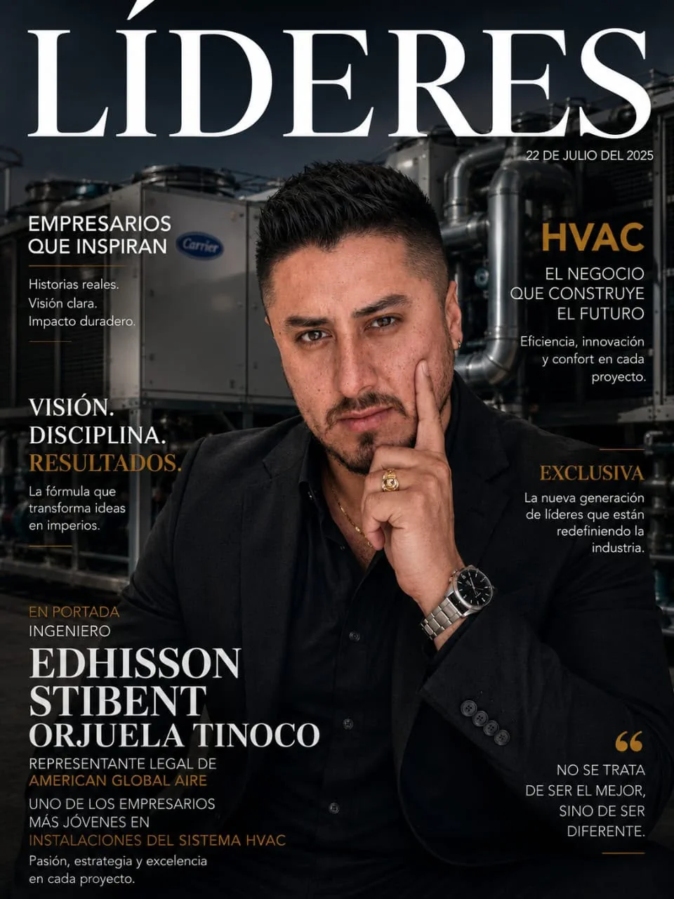 Edhisson Orjuela - CEO American Global Aire S.A.S.